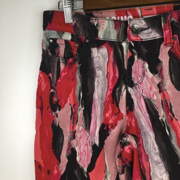 DKNY Jeans Printed Slim Fit Jeggings - Picture 5 of 12